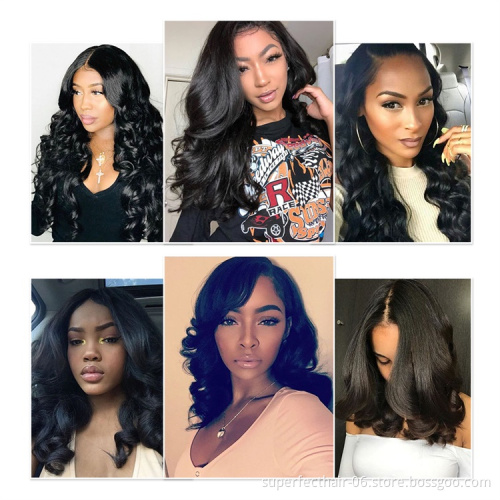Body Wave Bundles Hair Vendors Wholesale Unprocessed Brazilian Remy Virgin Human Hair Body Wave Hair Bundles